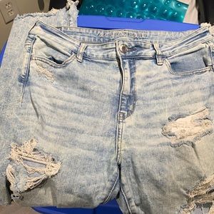 American eagle ripped jeans